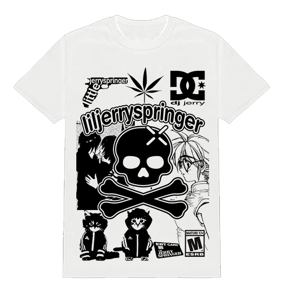 LILJERRYSPRINGER X HARDCORE THOUGHTS SHIRT