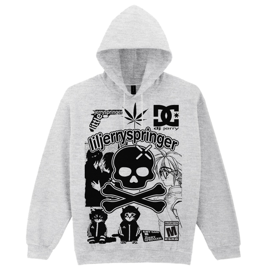 LILJERRYSPRINGER GREY HOODIE