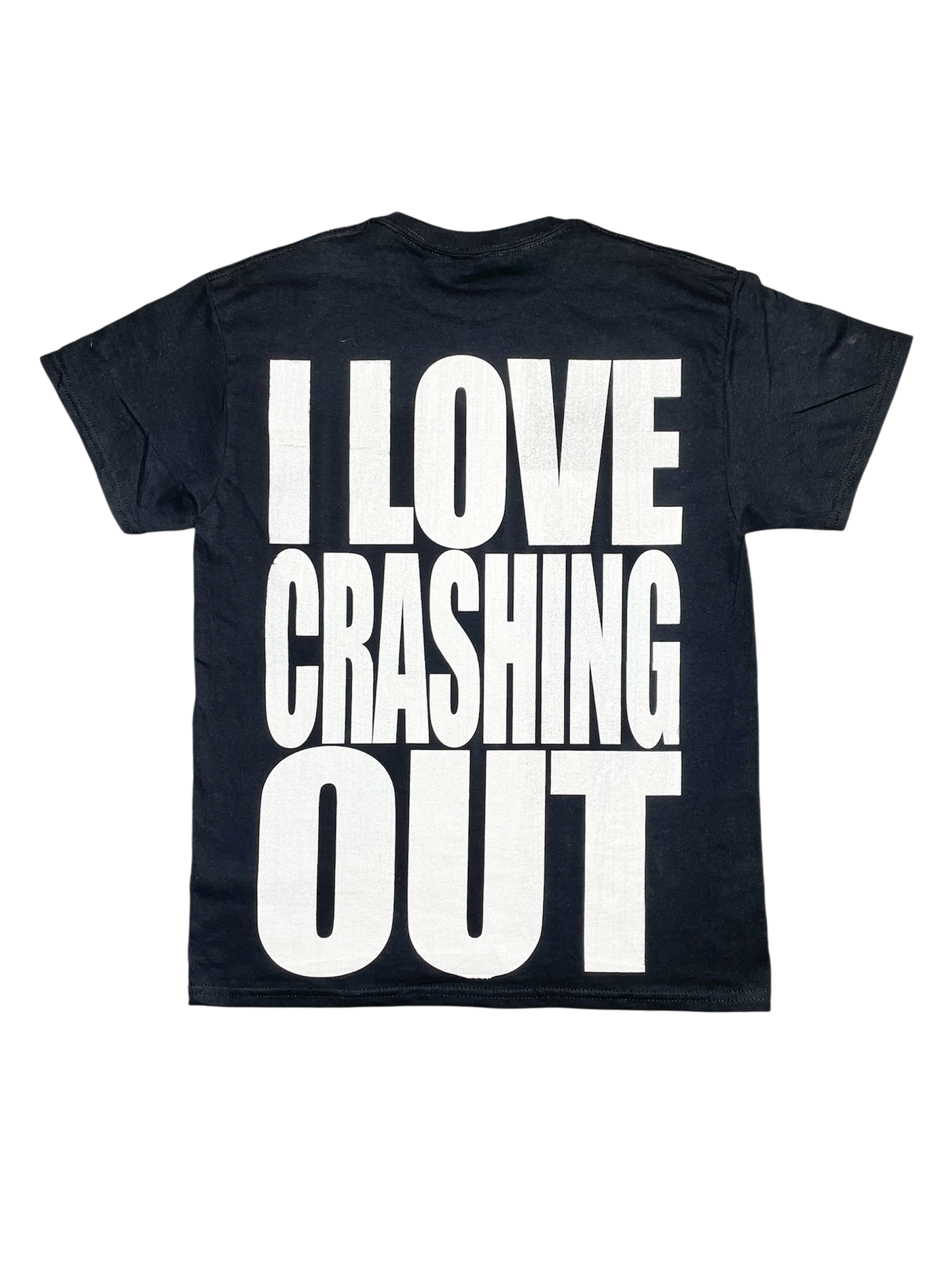 HARDCOREHOUSE CRASH OUT TEE BLACK