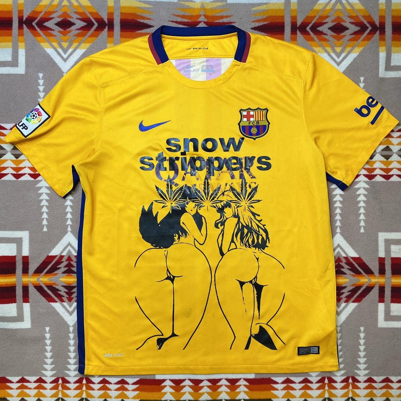 SNOW STRIPPERS SOCCER JERSEY